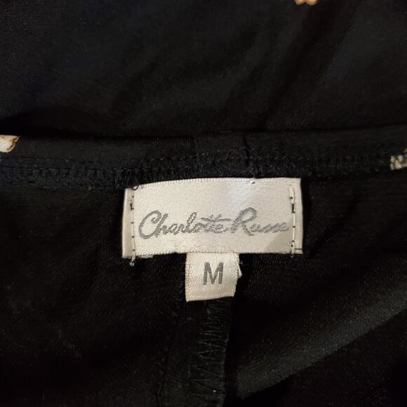 Vtg Y2K Charlotte Russe Asian Floral Ruffle Halter Slip Dress Size M Whimsigoth - Picture 6 of 10